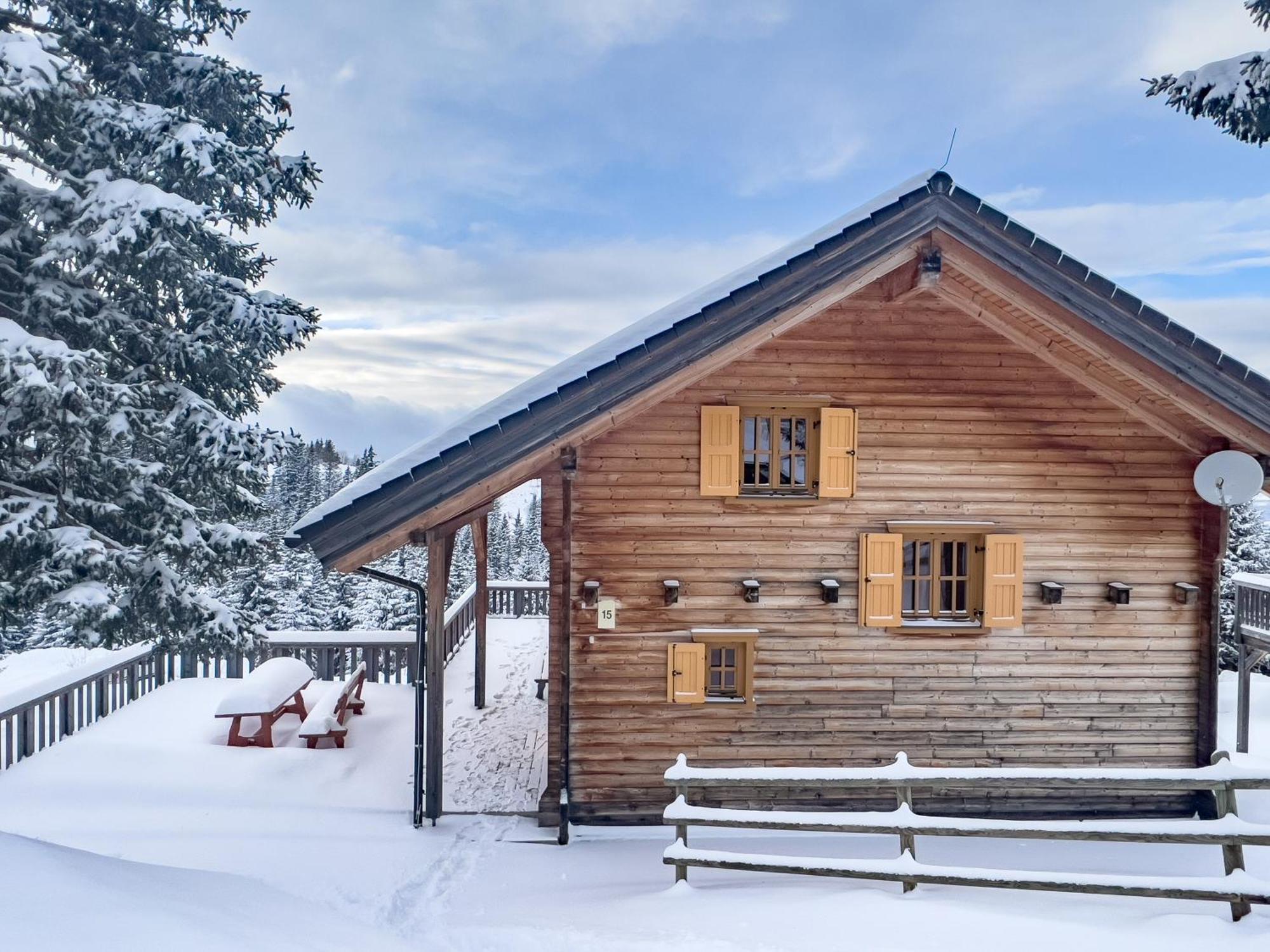 1A Chalet Koralpenzauber -Ski Fahren, Sauna Und Traumblick Villa Wolfsberg Buitenkant foto