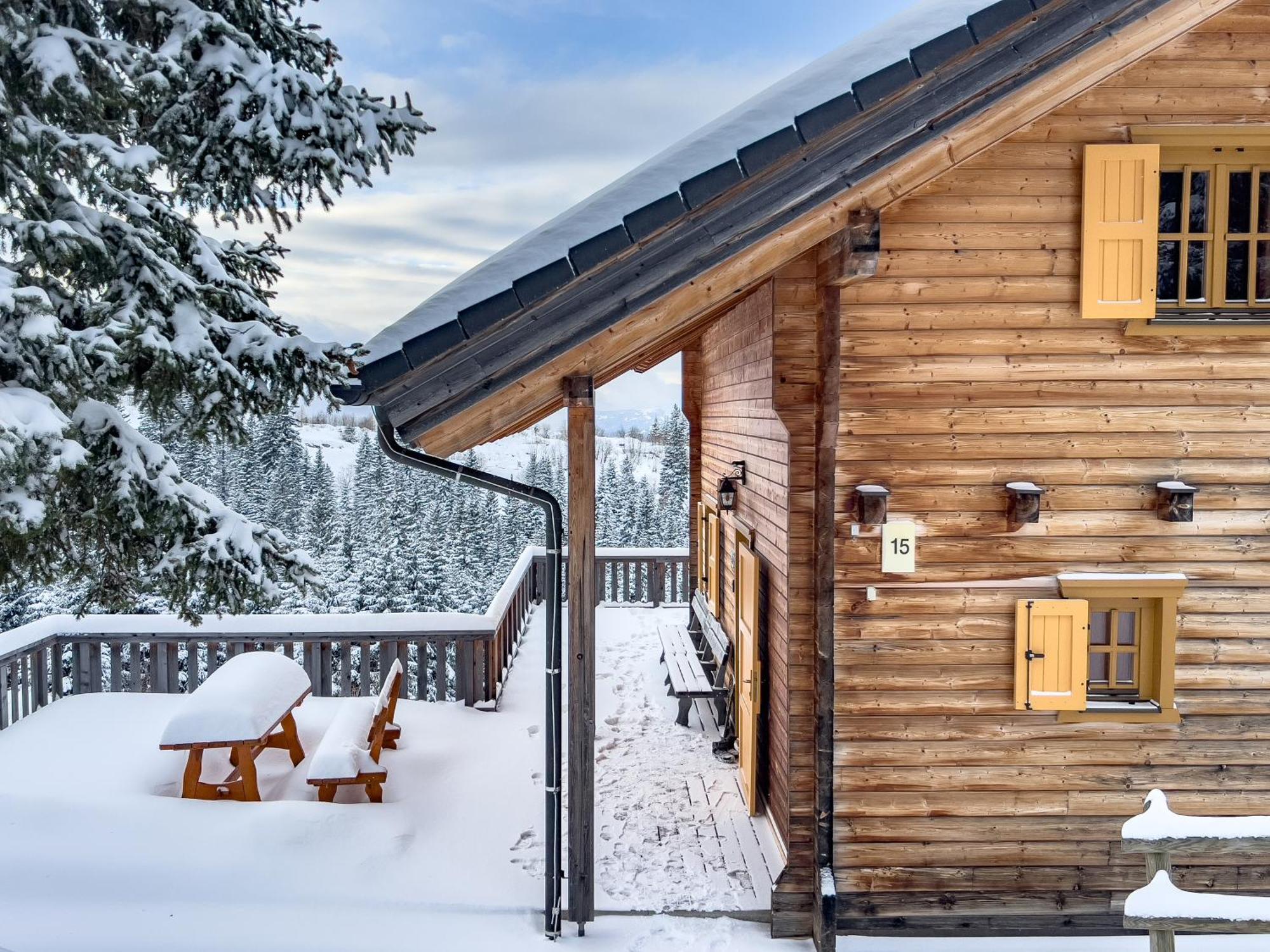 1A Chalet Koralpenzauber -Ski Fahren, Sauna Und Traumblick Villa Wolfsberg Buitenkant foto