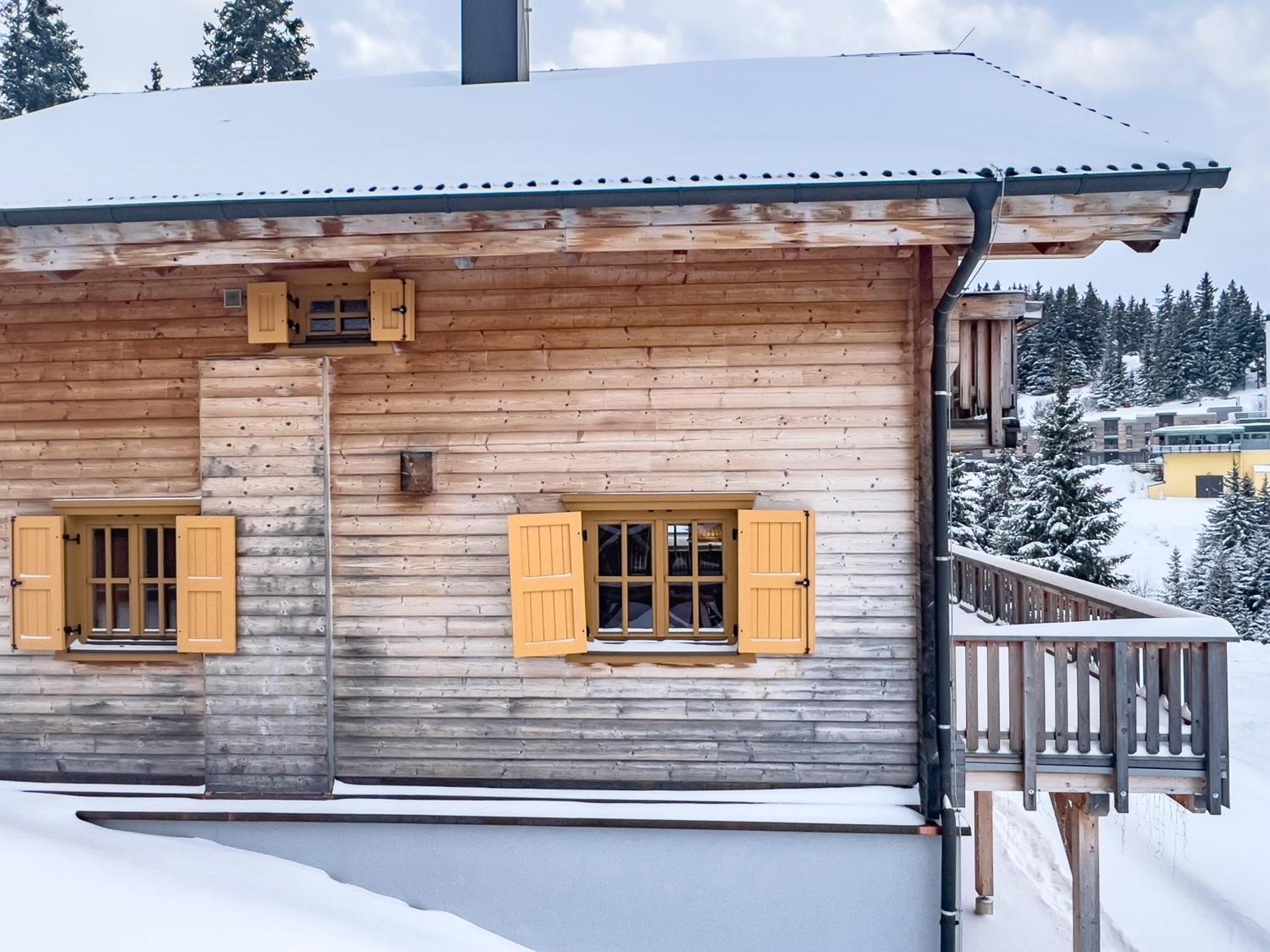 1A Chalet Koralpenzauber -Ski Fahren, Sauna Und Traumblick Villa Wolfsberg Buitenkant foto