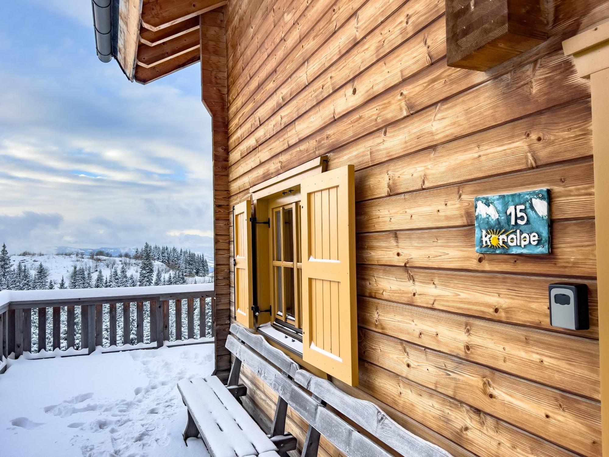 1A Chalet Koralpenzauber -Ski Fahren, Sauna Und Traumblick Villa Wolfsberg Buitenkant foto