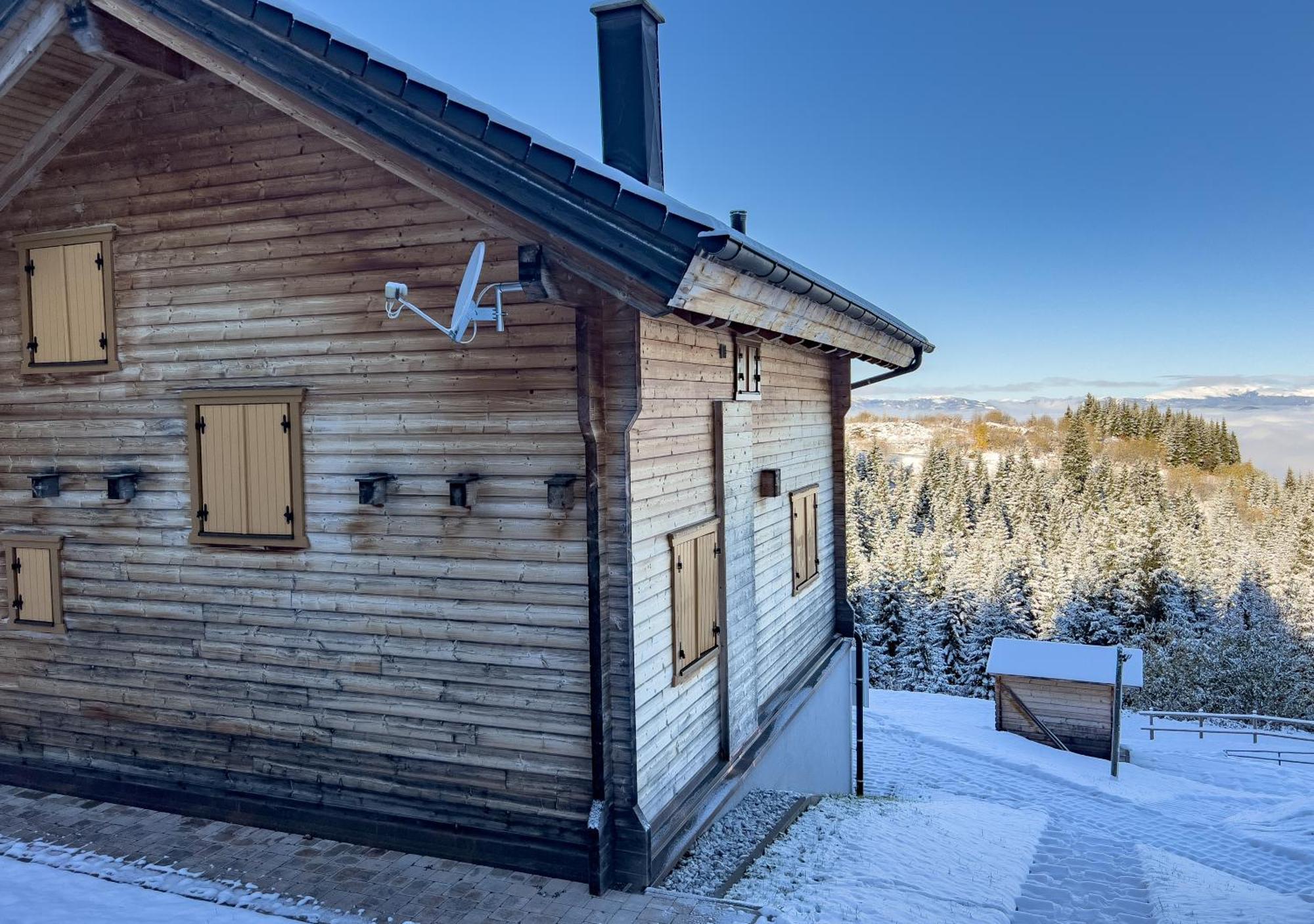 1A Chalet Koralpenzauber -Ski Fahren, Sauna Und Traumblick Villa Wolfsberg Buitenkant foto