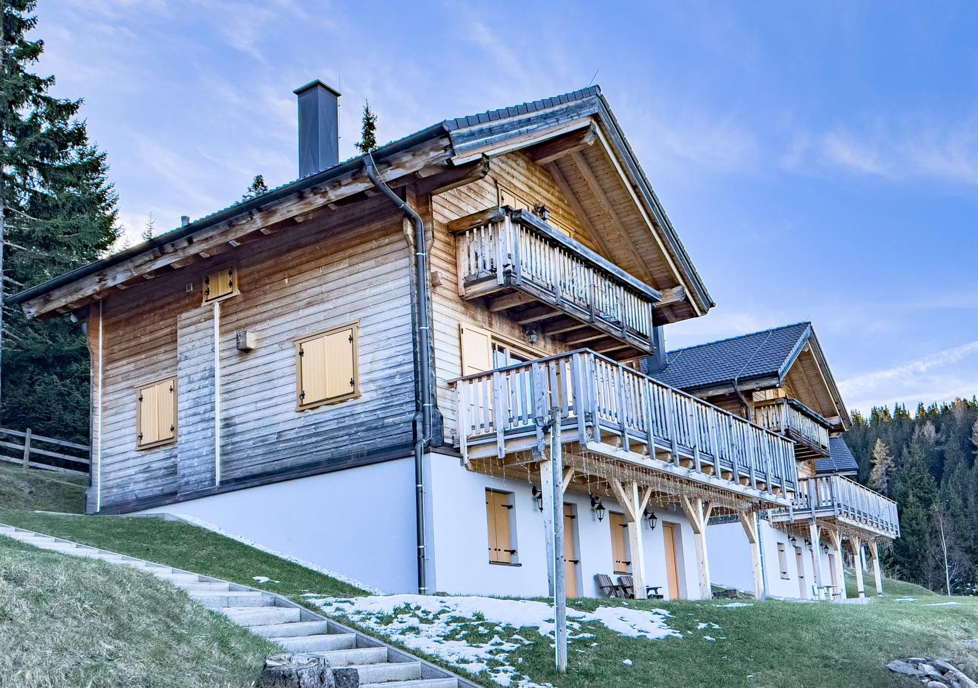 1A Chalet Koralpenzauber -Ski Fahren, Sauna Und Traumblick Villa Wolfsberg Buitenkant foto