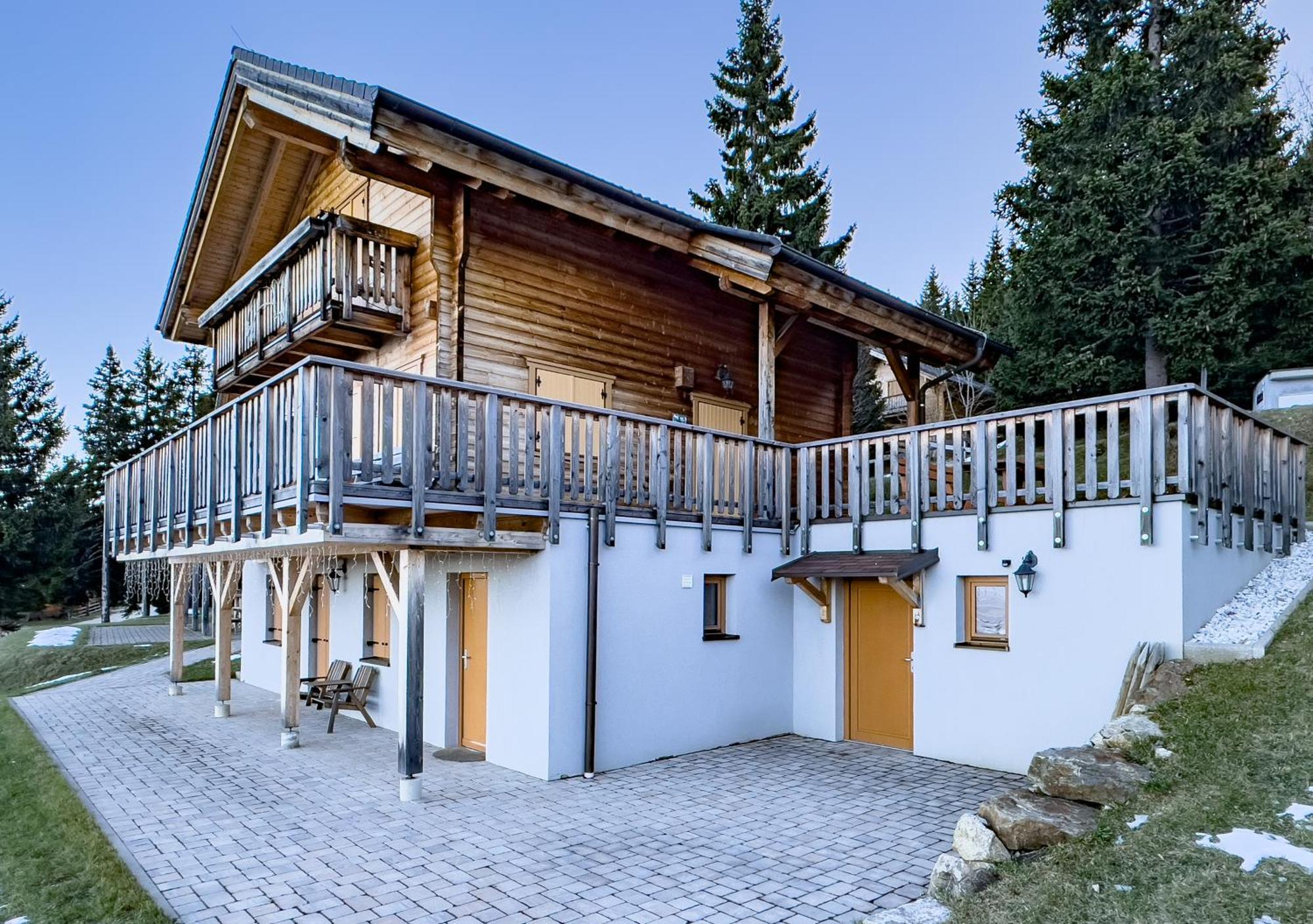 1A Chalet Koralpenzauber -Ski Fahren, Sauna Und Traumblick Villa Wolfsberg Buitenkant foto