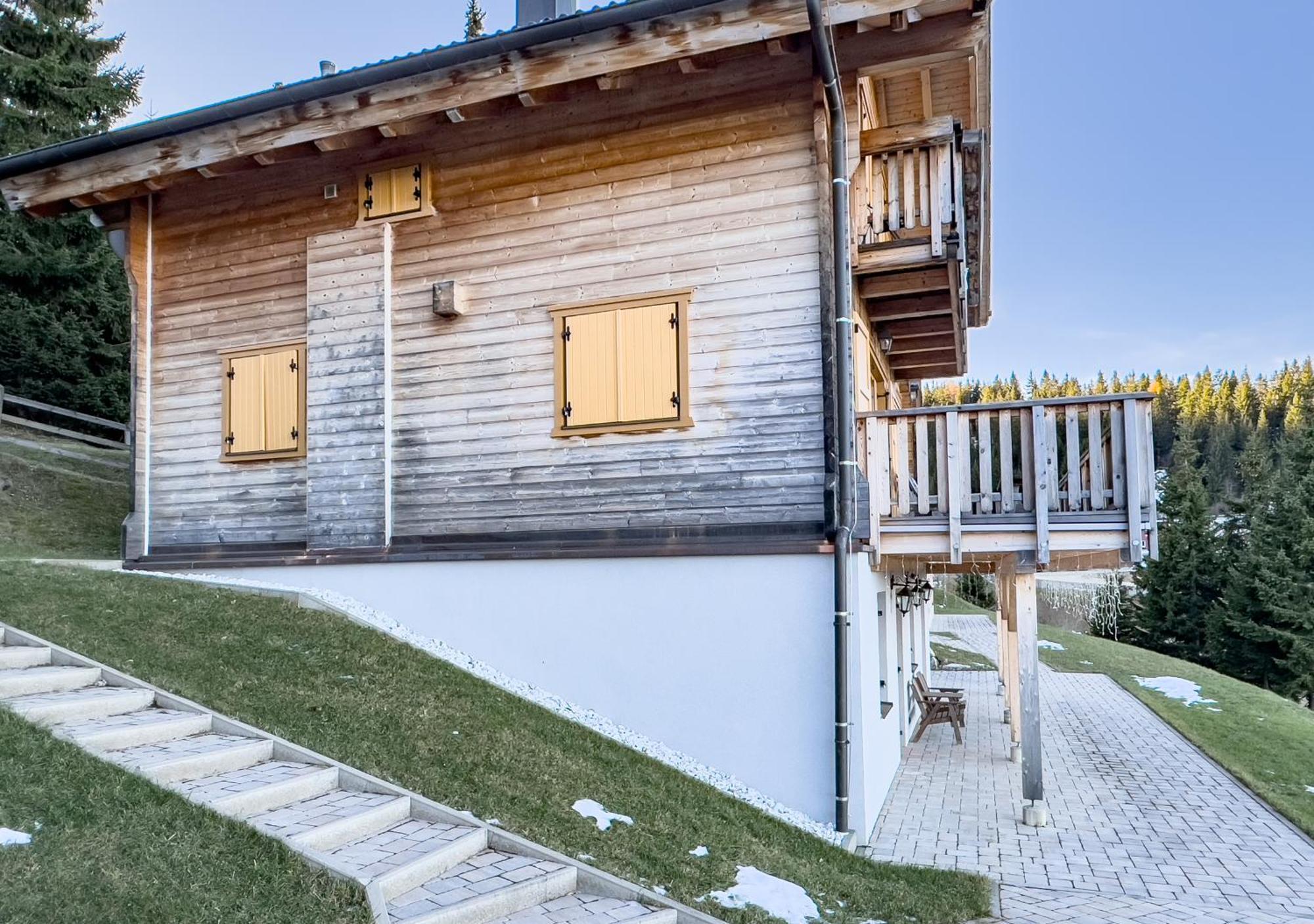 1A Chalet Koralpenzauber -Ski Fahren, Sauna Und Traumblick Villa Wolfsberg Buitenkant foto