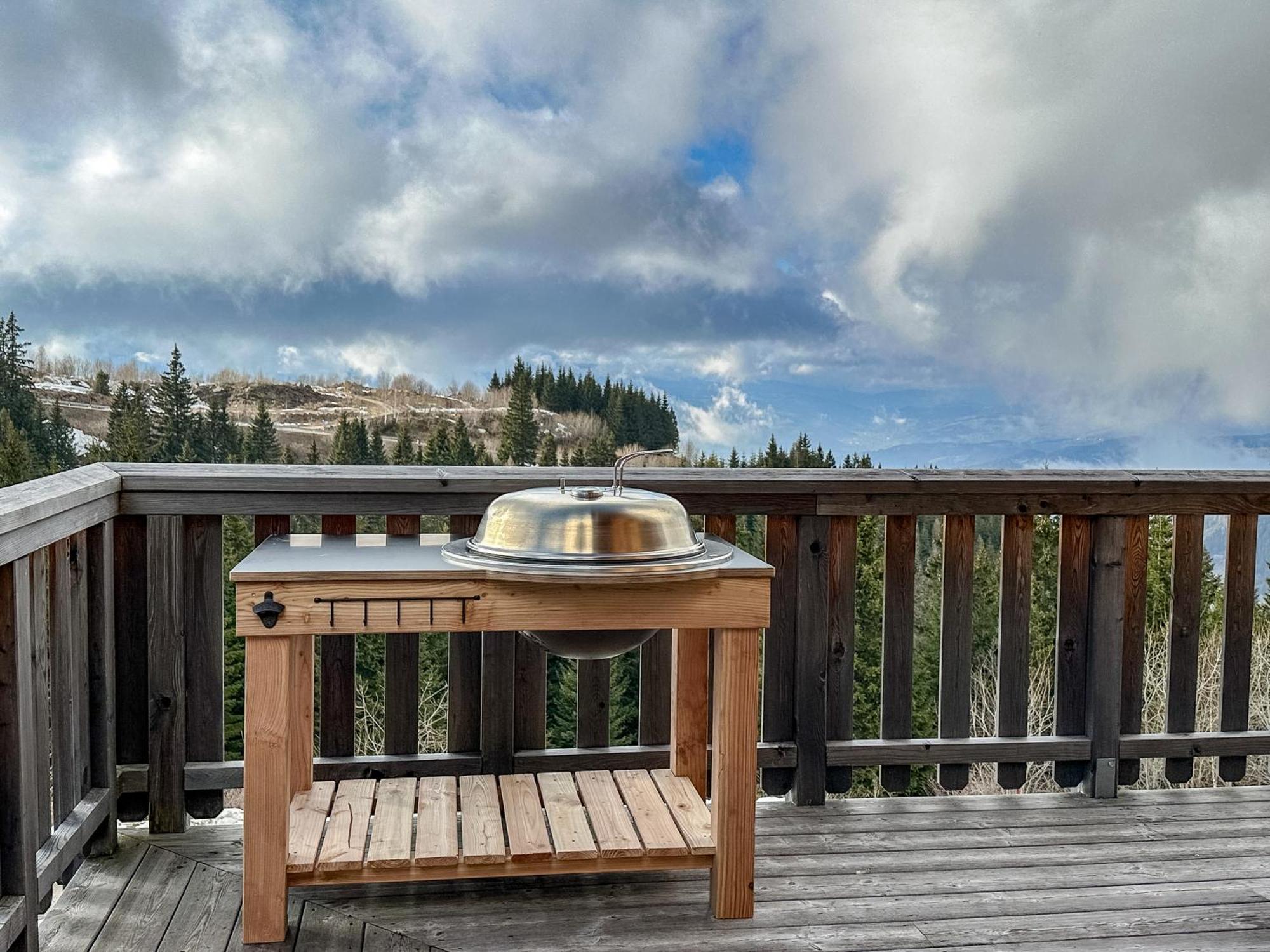 1A Chalet Koralpenzauber - Wandern, Grillen, Sauna Und Traumblick Wolfsberg Buitenkant foto