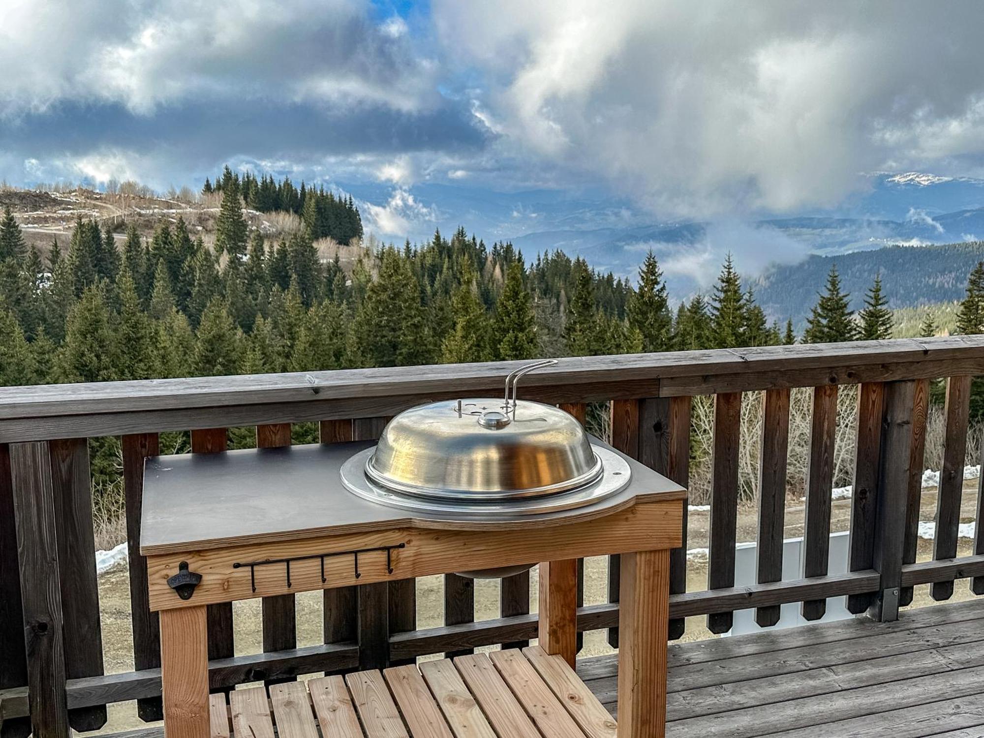 1A Chalet Koralpenzauber - Wandern, Grillen, Sauna Und Traumblick Wolfsberg Buitenkant foto